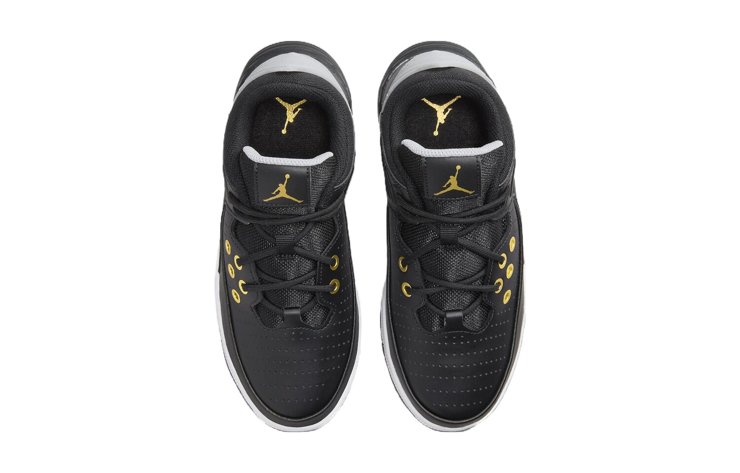 Баскетбольные кроссовки Max Aura 5 Kids GS Jordan, черный — фото 3