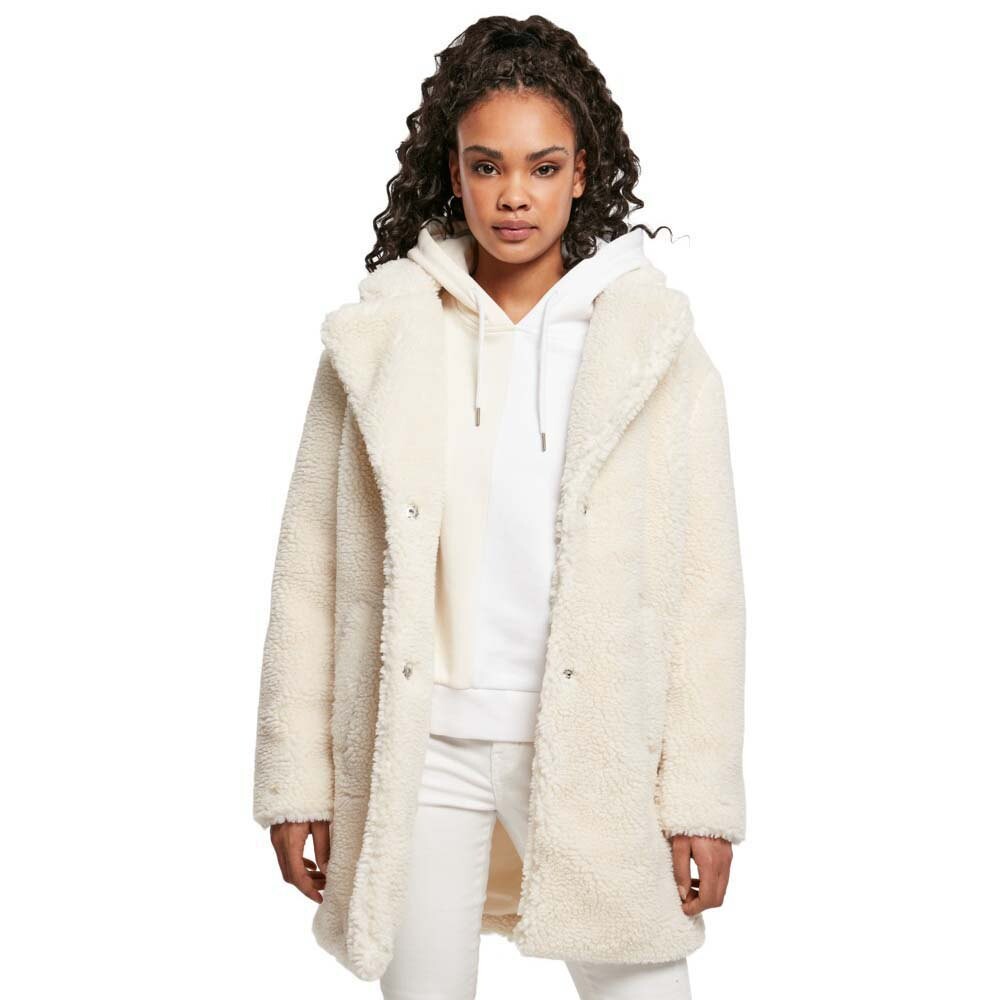 

Пальто Urban Classics Oversized Sherpa, розовый