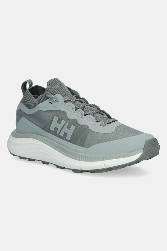 Женские кроссовки Helly Hansen Luna Ridge комбинированные на толстой подошве, зеленый