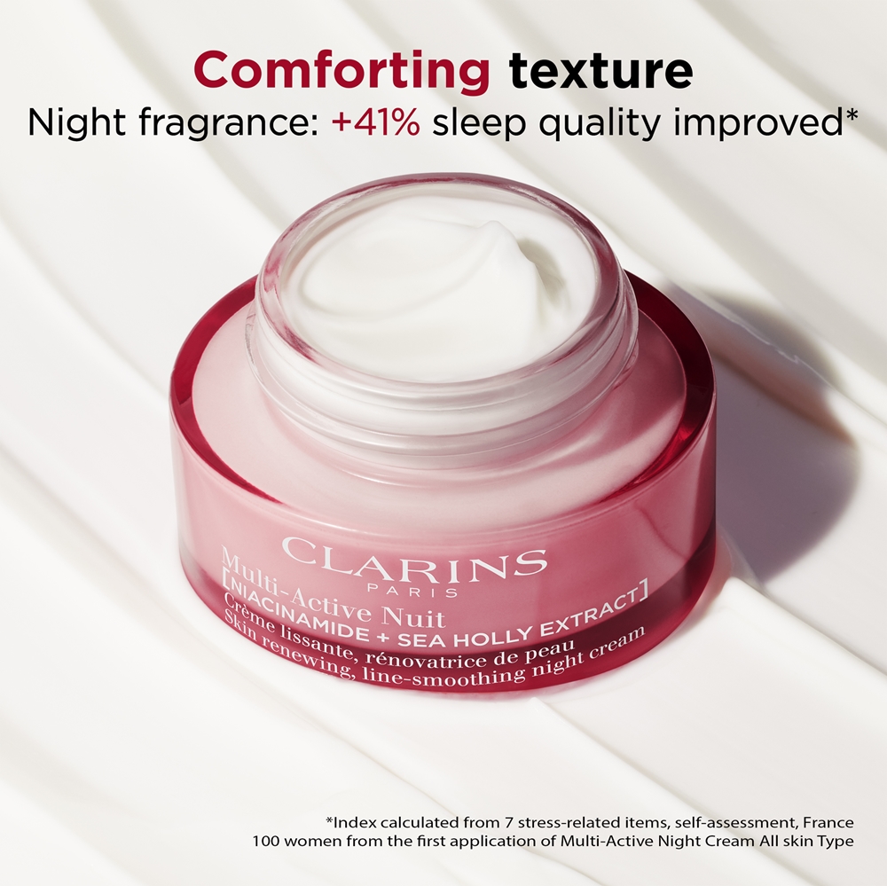 Крем для лица SPF CLARINS Мультиактивный ночной для всех типов кожи, ночной против старения для всех типов кожи — фото 2