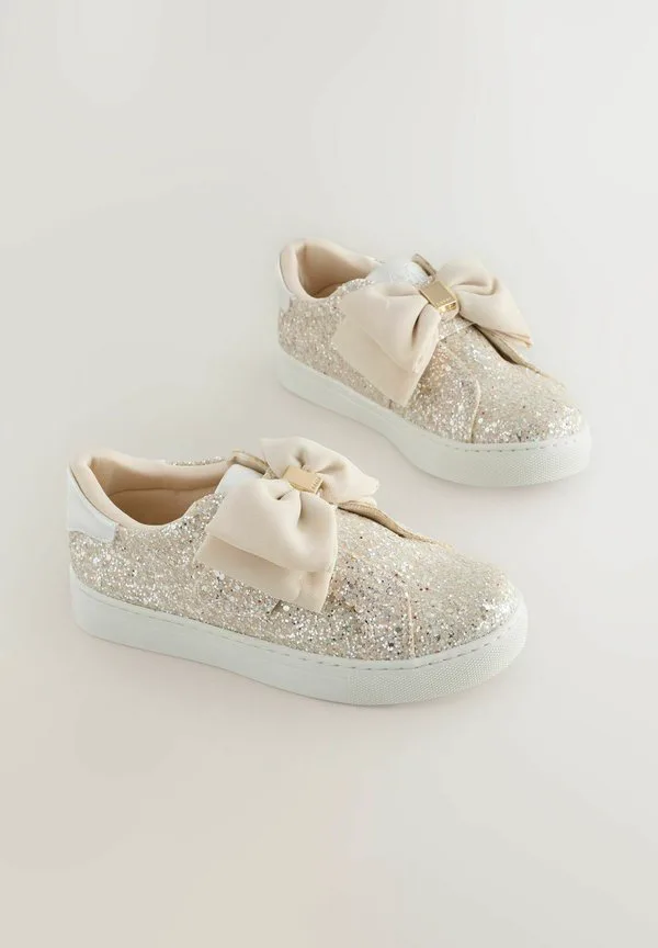 Кроссовки для стрельбы из лука стандартного размера Baker By Ted Baker, Gold Glitter — фото 2