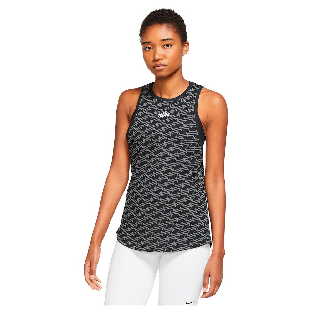 

Футболка без рукавов Nike Dri Fit Icon Clash High-Neck, черный