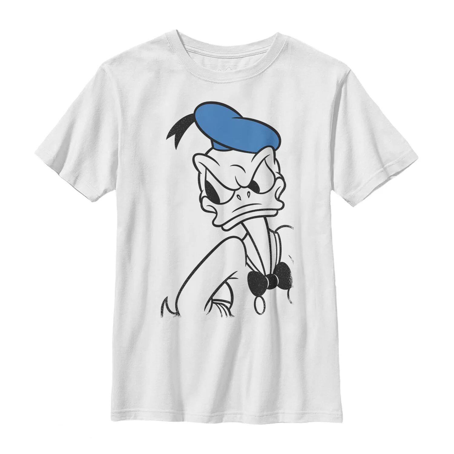 

Футболка Disney's Donald Duck с портретным рисунком для мальчиков 8–20 лет Licensed Character, белый