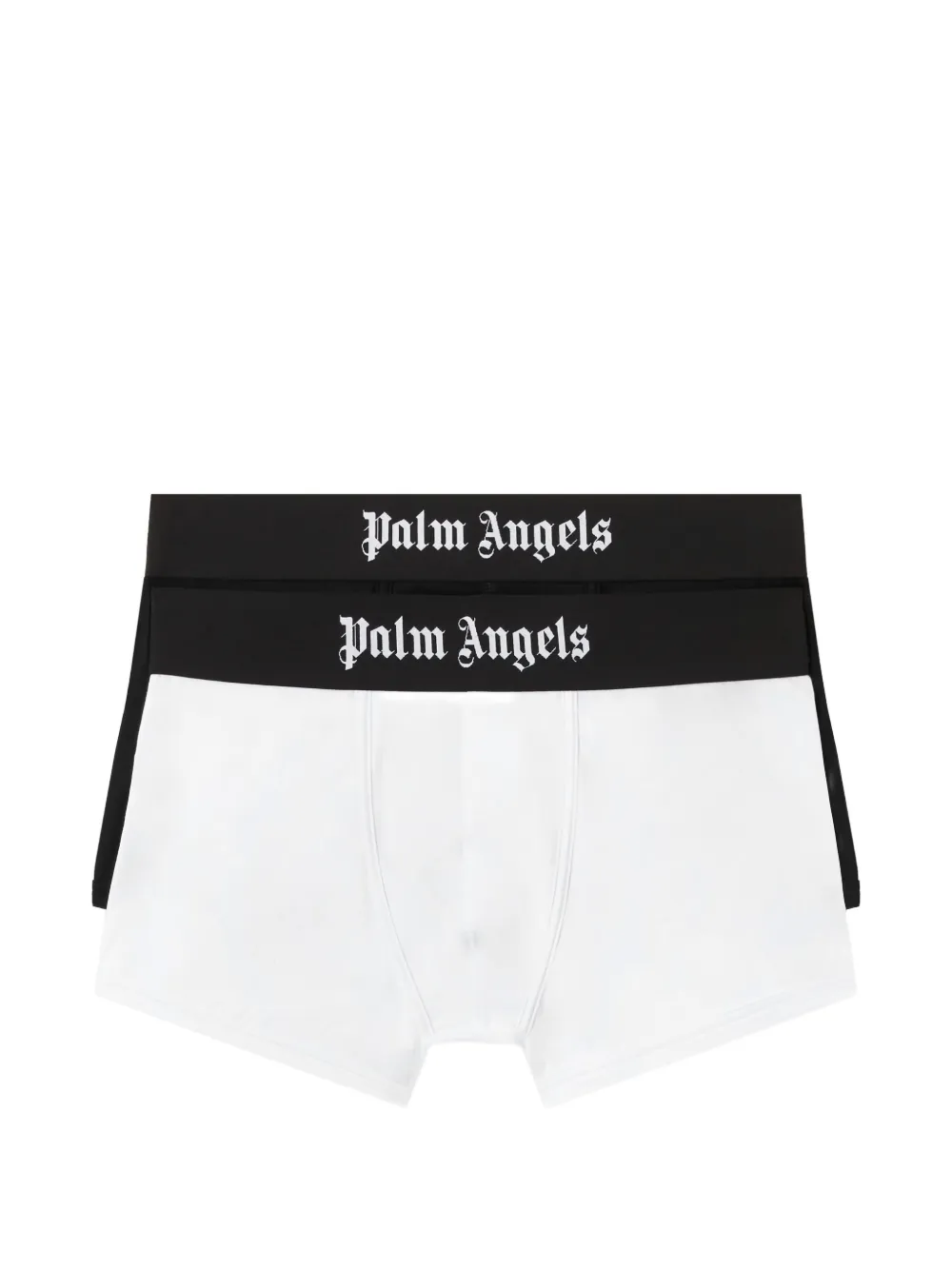 Боксеры с эластичным поясом с логотипом (набор из двух штук) PALM ANGELS, белый