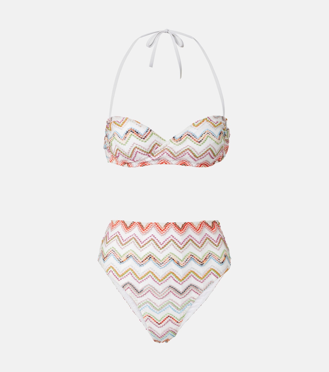 

Металлик бикини Zig Zag Missoni, Multicolor w/White Base