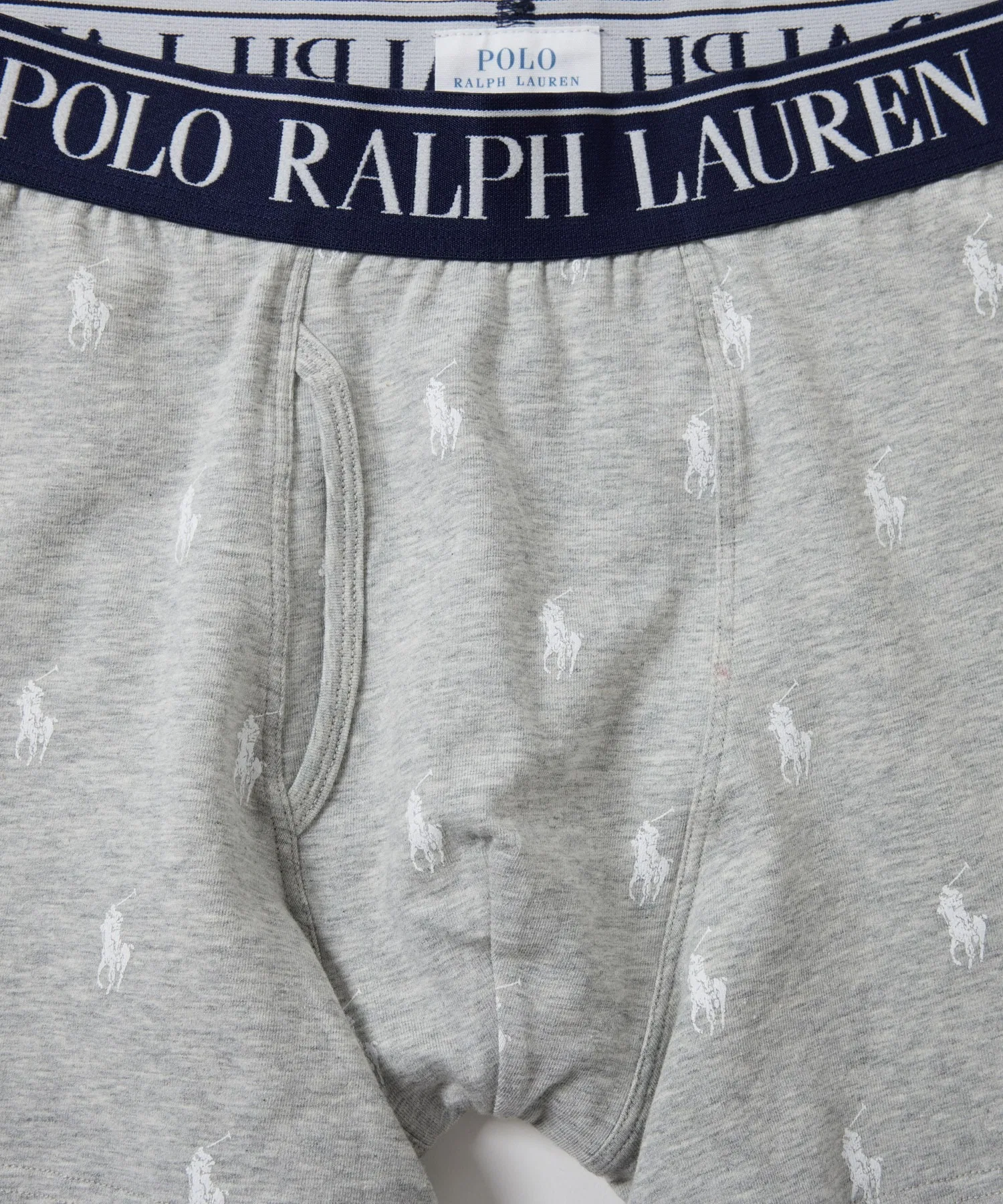 【POLO RALPH LAUREN】Боксерские трусы с принтом игрока в поло — фото 3