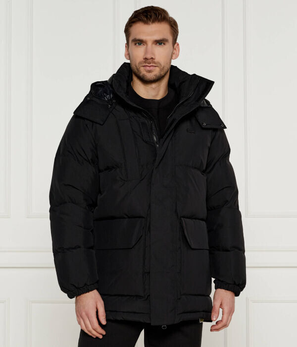 

Парка пуховая Lacoste Regular Fit, черный
