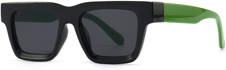 

Популярные солнцезащитные очки для женщин в стиле ретро: синие, зеленые, желтые, красные оттенки. Модные солнцезащитные очки для мужчин с градиентным переходом цвета и защитой от УФ-излучения UV400 TYUVIVO, Green