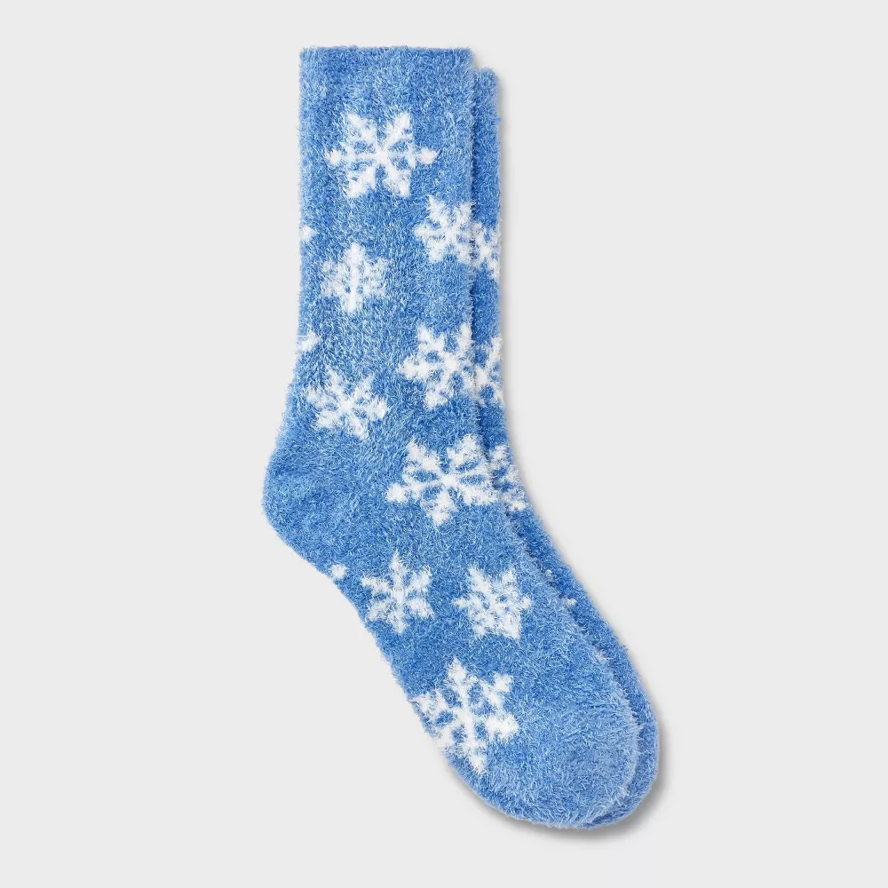 

Женские носки Snowflake Cozy Crew Socks - Auden, цвет Blue