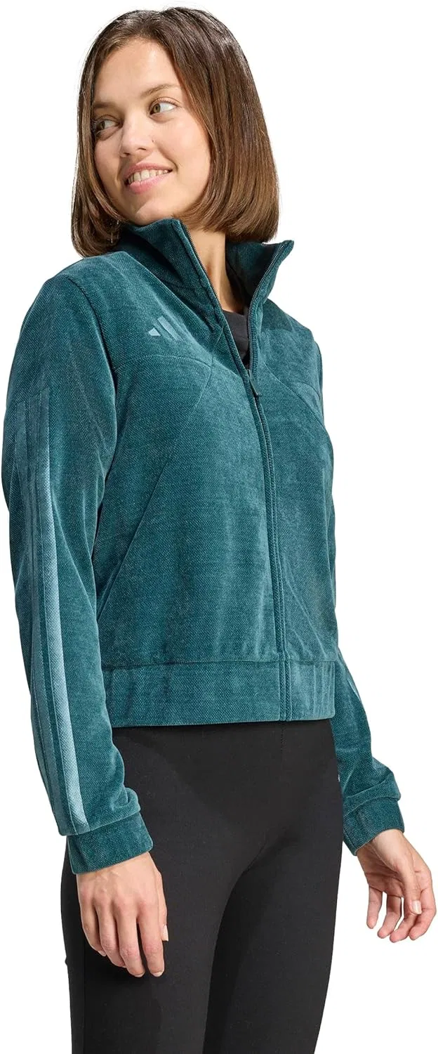 Толстовка adidas Tiro Velour Track Top, Aurora Ivy — фото 2