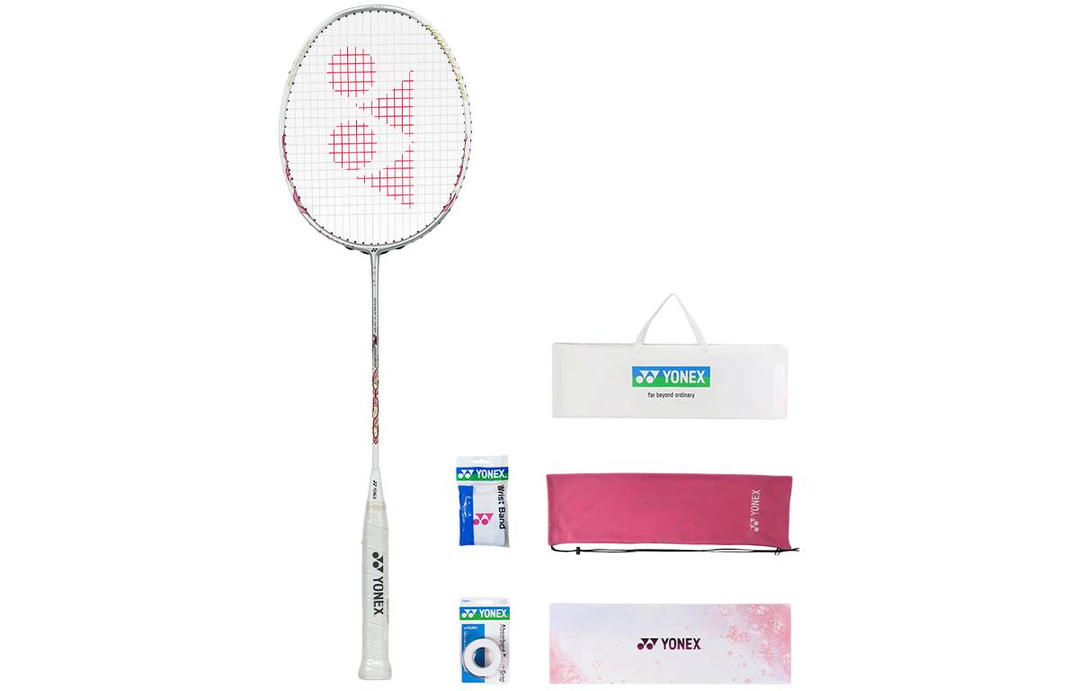 

Ракетка для бадминтона Swift Light NF FL Sky Axe AXSV, full carbon, скоростной тип, увеличенная скорость замаха, продвинутый уровень YONEX