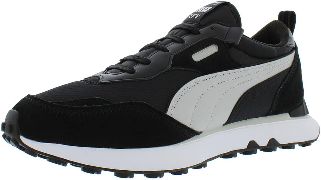 

Мужские кроссовки PUMA Rider FV Future Vintage с шнуровкой, повседневные - серые