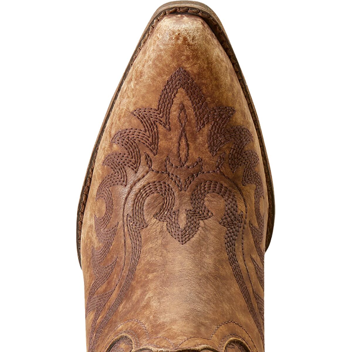 Женские полусапоги Ariat Chandler кожаные ковбойские, коричневый — фото 3
