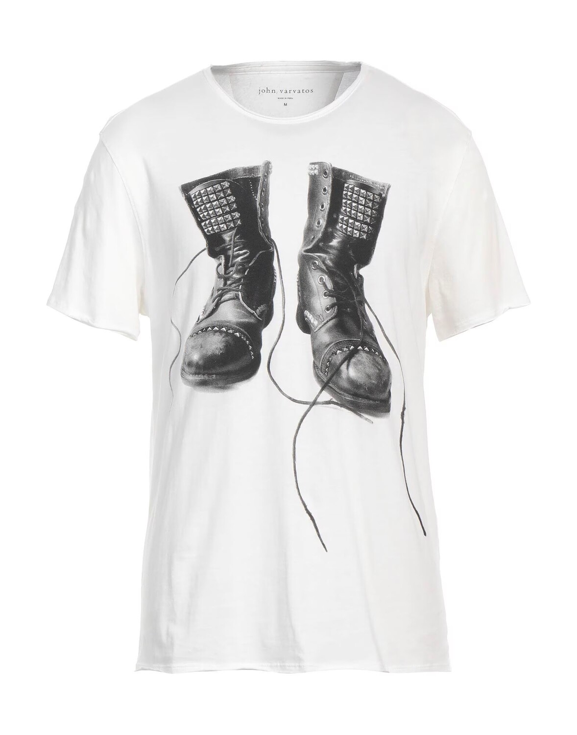

Футболка John Varvatos, молочный