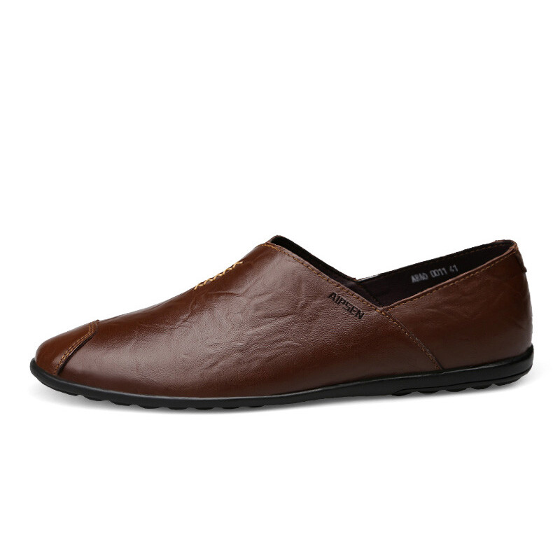 

Туфли Men"s Casual Men Low-Top Brown Aipsen