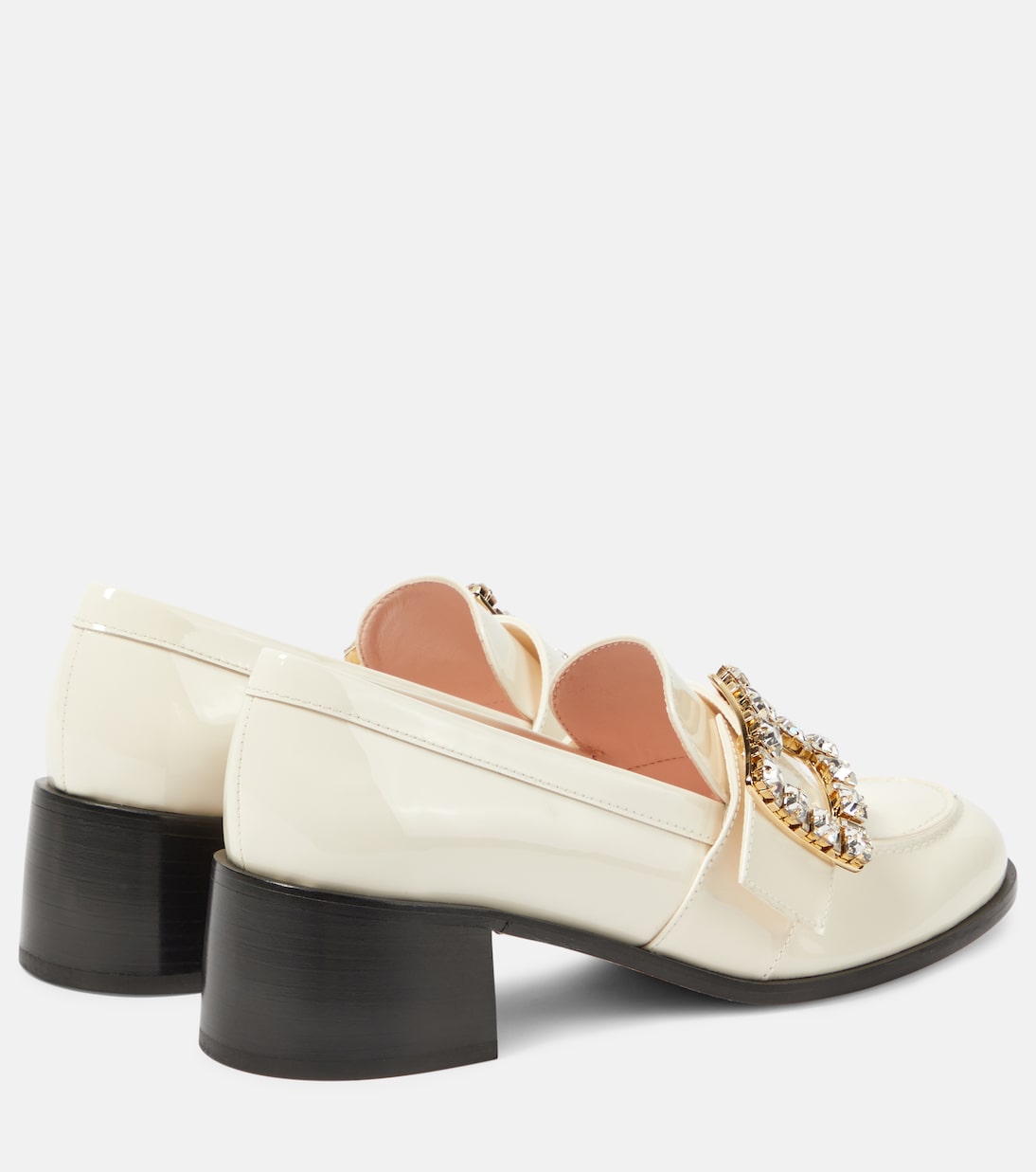 Туфли-лоферы Viv' Rangers из лакированной кожи Roger Vivier, Cire' — фото 3