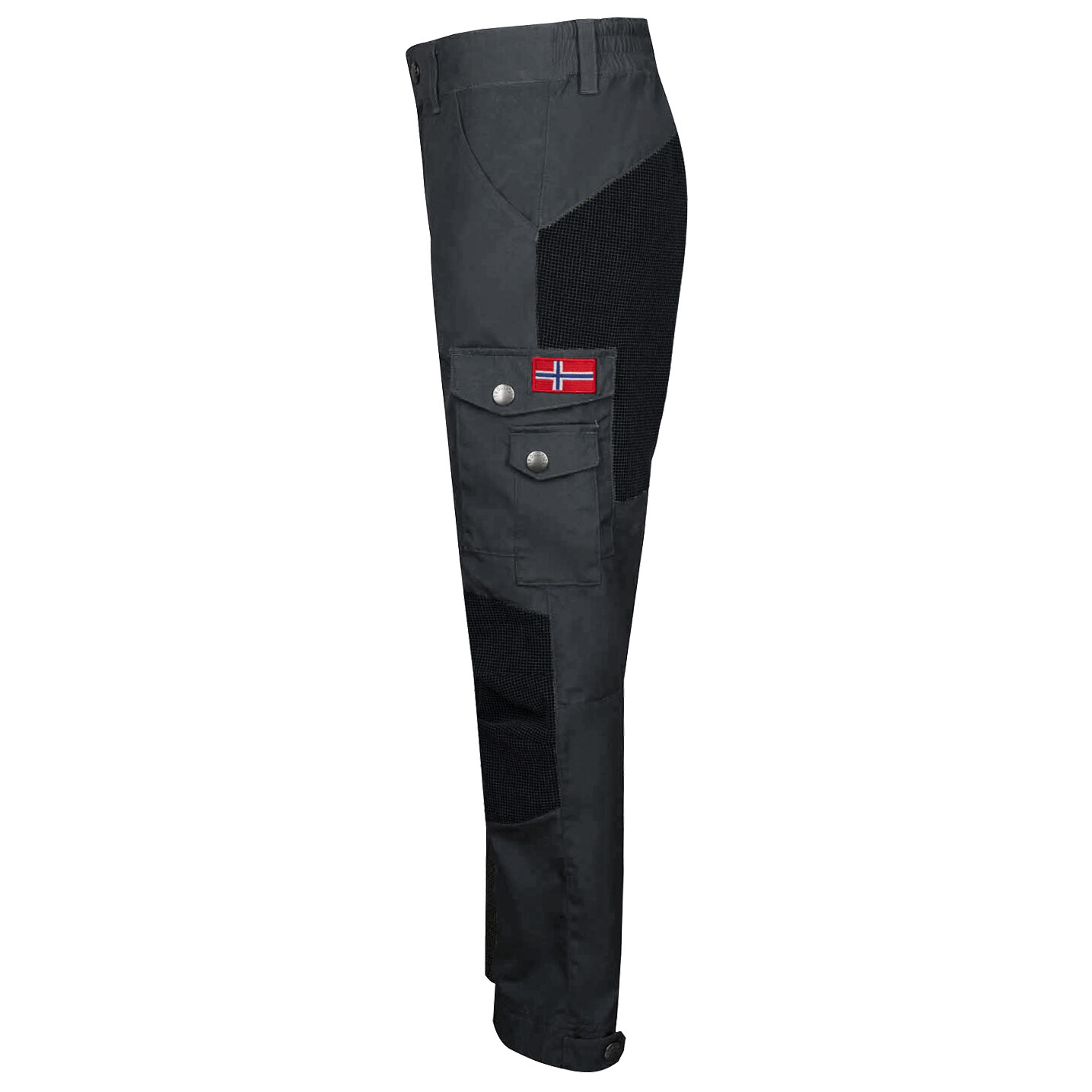 Трекинговые брюки Trollkids Kid's Hammerdalen Pant, цвет Anthracite — фото 3