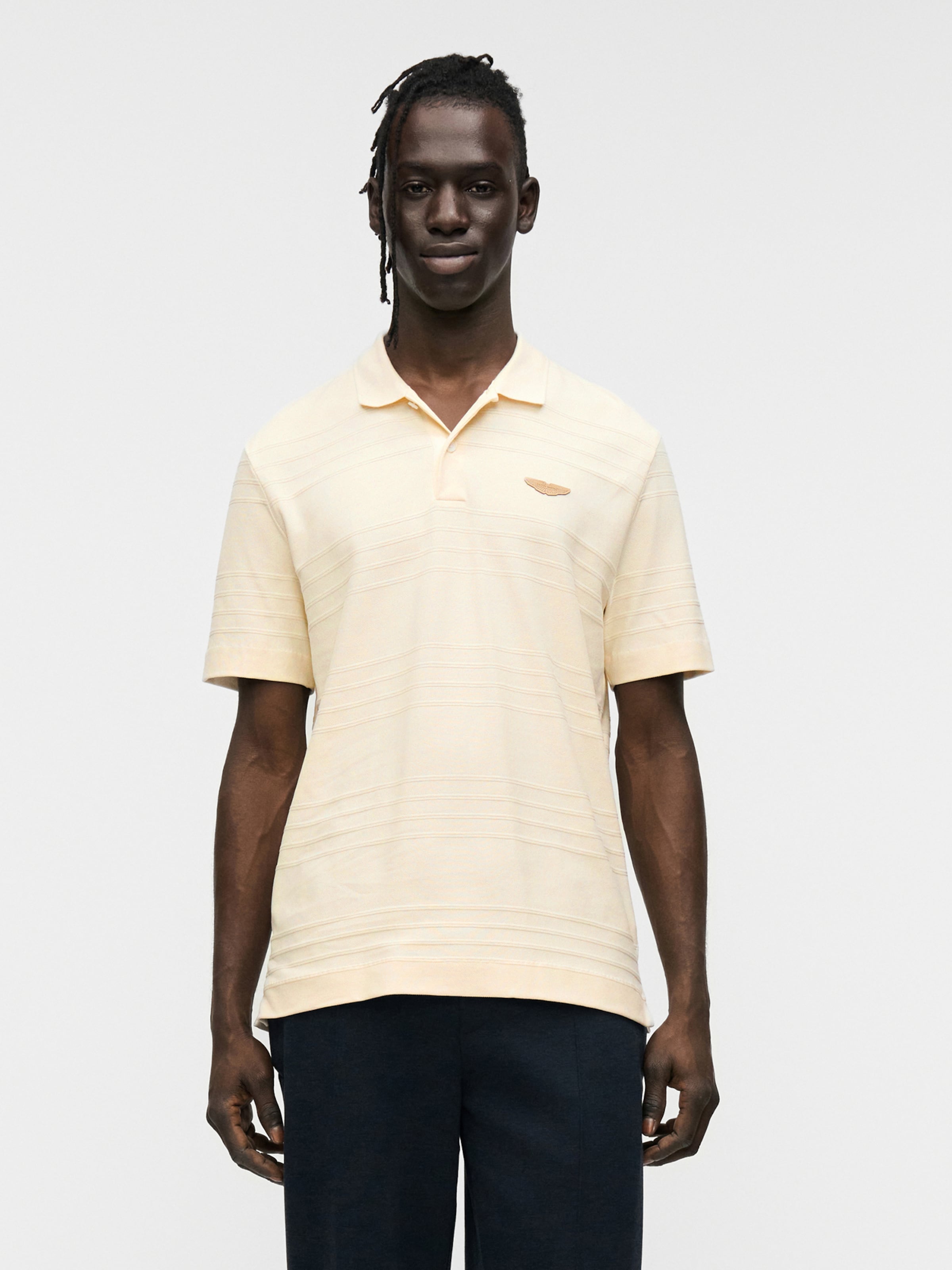 BOSS Футболка 'C-Parris 242' в цвете Off White — фото 2