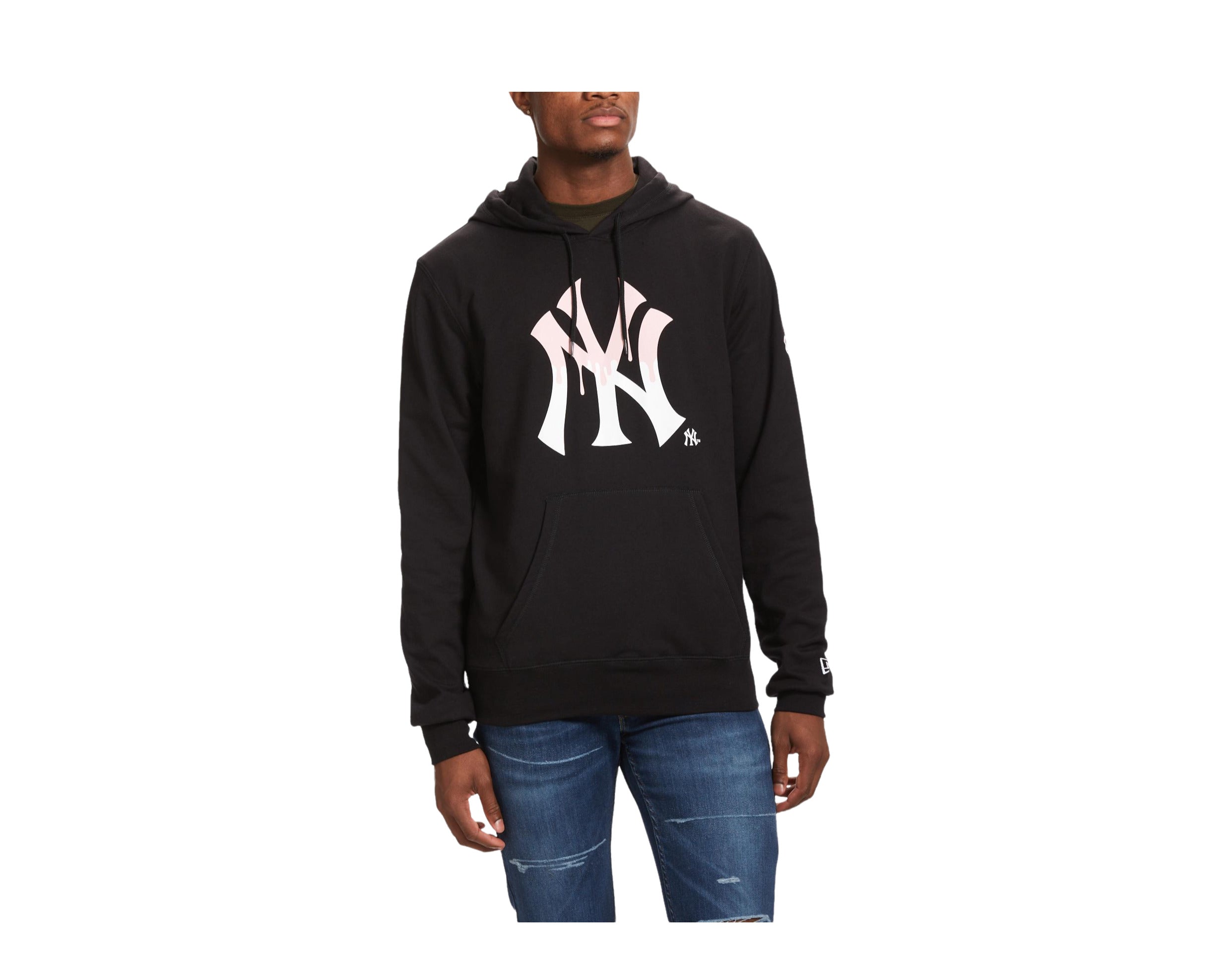 

Толстовка New Era MLB New York Yankees Team Drip WS черная/розовая 12872585
