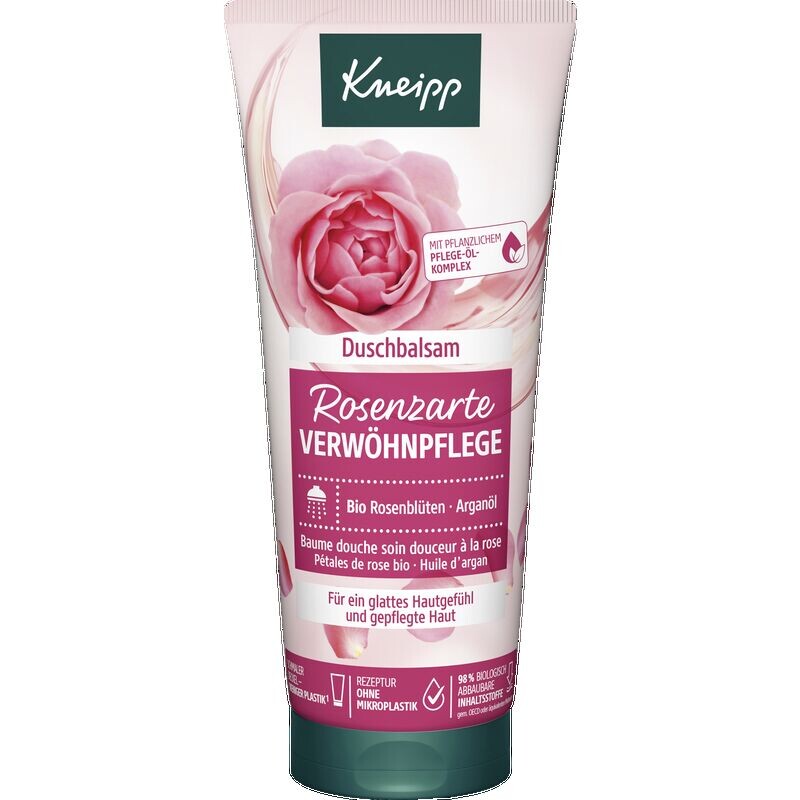 

Бальзам для душа Роза, нежный уход за телом Kneipp, 200 ml