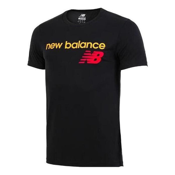 

Футболка базовые Футболка с логотипом New Balance, черный