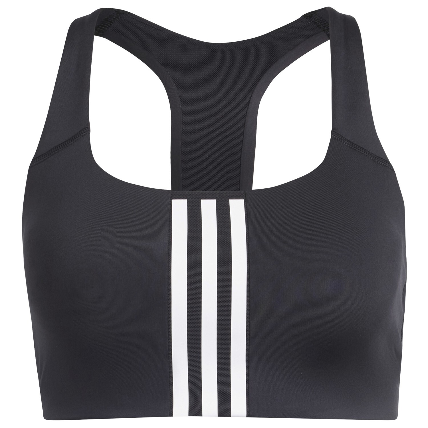 

Спортивный бюстгальтер Adidas Women's PWIM Medium Support 3S Bra, черный