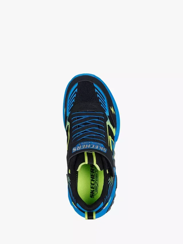 Детские кроссовки S-Lights Light Storm 30, черные/разноцветные Skechers — фото 3