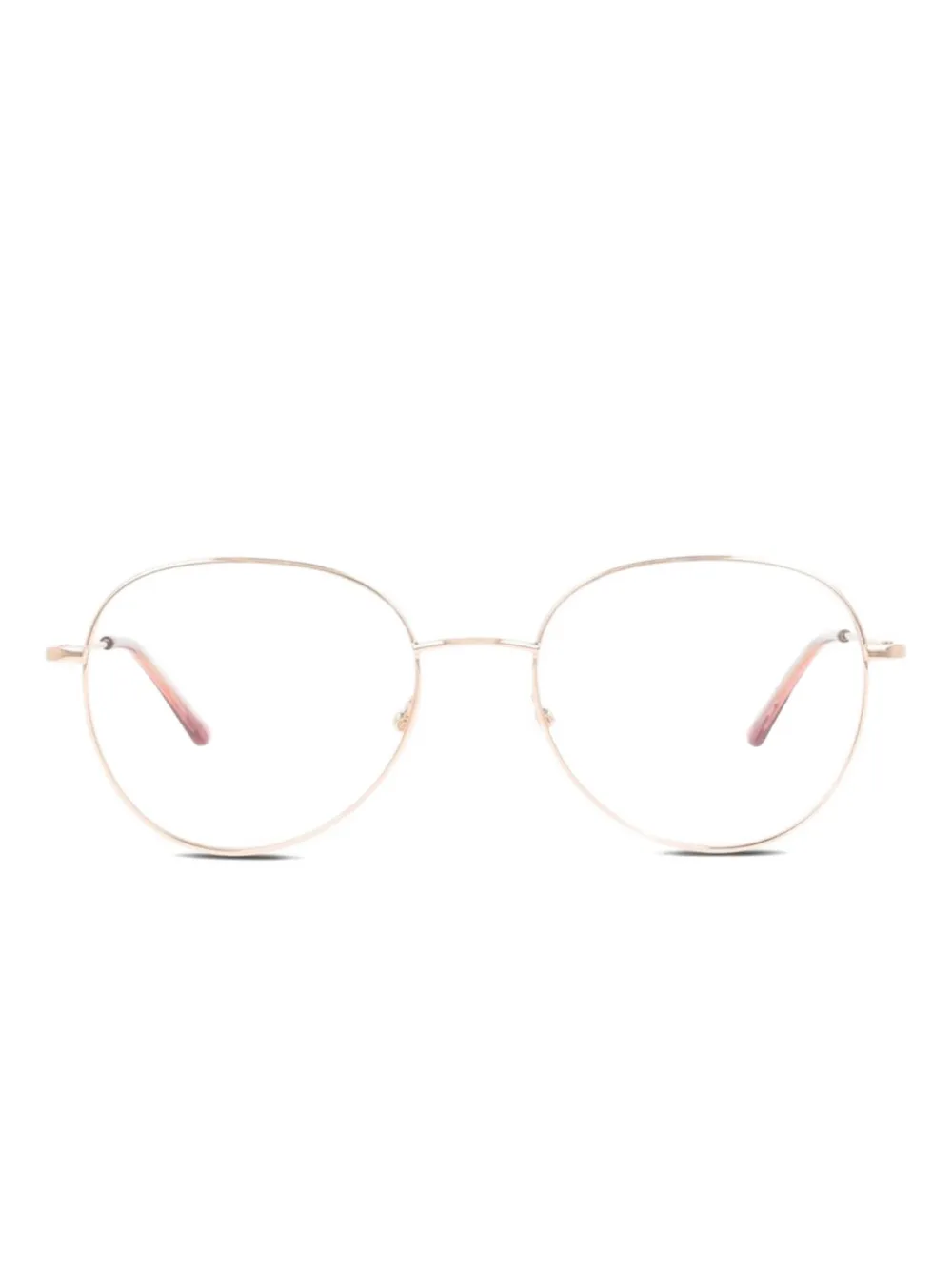 

Очки в круглой оправе Calvin Klein, розовый