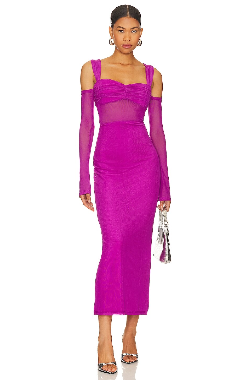 

Платье Runaway The Label Lamoura, цвет Plum