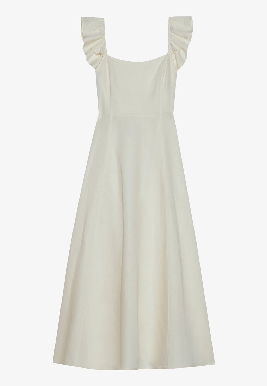 

Платье макси LINEN MIX MAXI DRESS Anna Field, белый