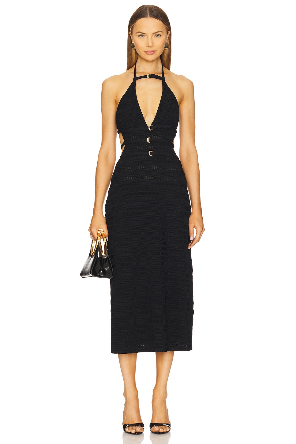 

Трикотажное платье Evaleigh Cult Gaia, black