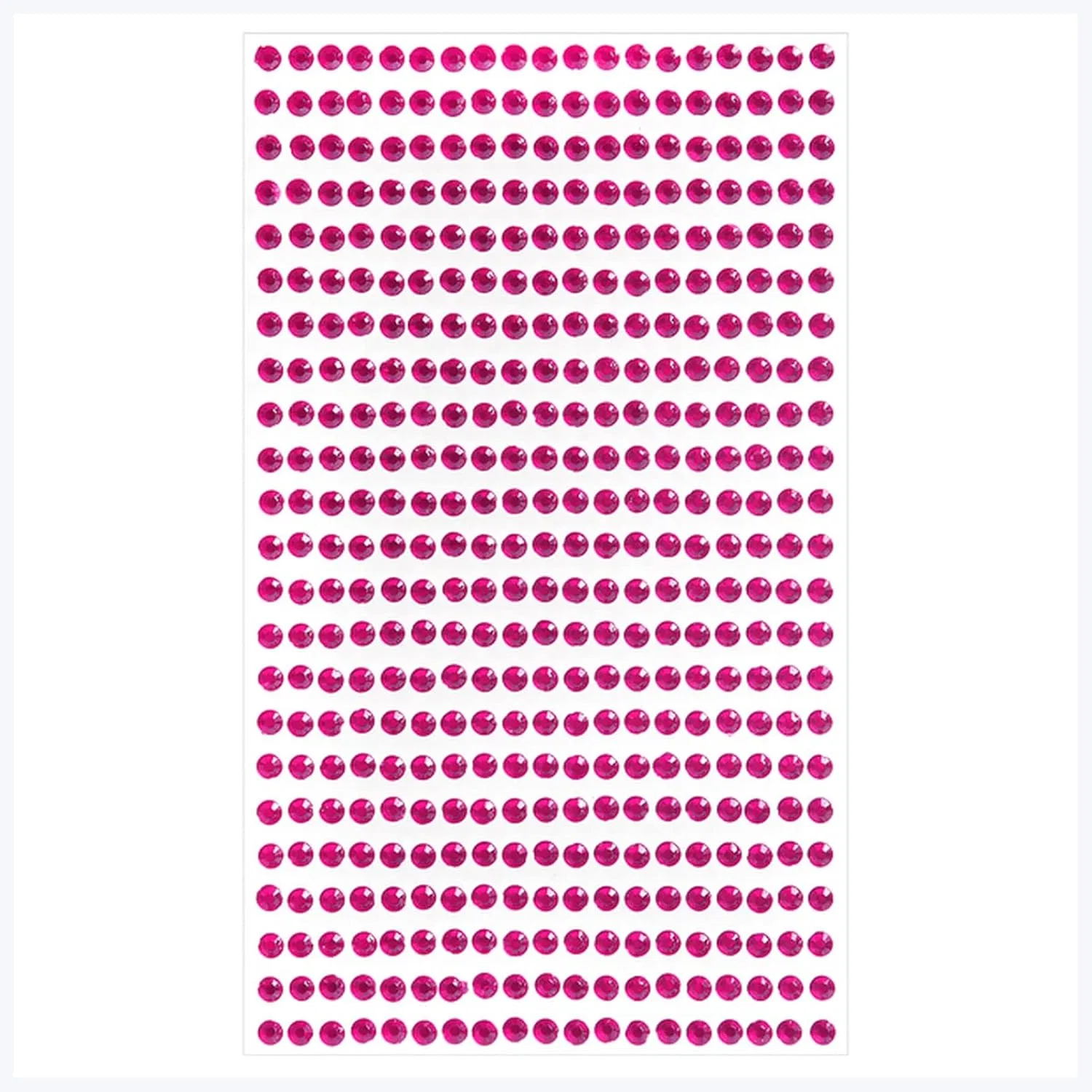 Временная тату-наклейка для глаз Acrylic Diamond Sticker Generic 437 шт 4 мм