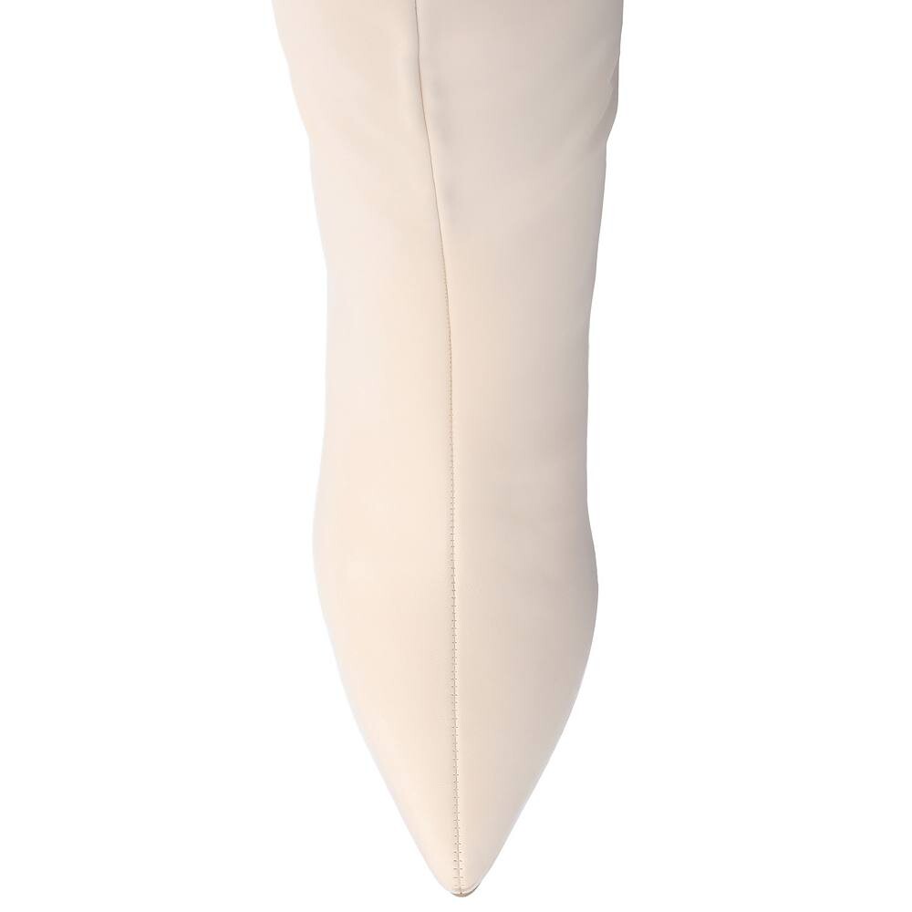 Женские сапоги до колена Journee Collection Tru Comfort Foam Rehela, цвет Bone — фото 3