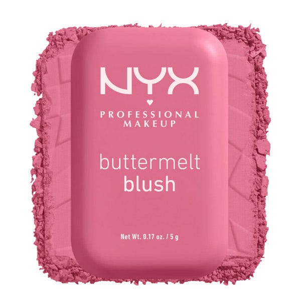 Пудровые румяна NYX PROFESSIONAL MAKE UP Buttermelt Blush, FOR THE BUTTA — фото 3