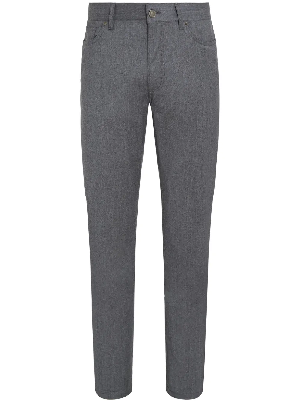 

Шерстяные брюки Roccia Stonewashed Zegna, серый