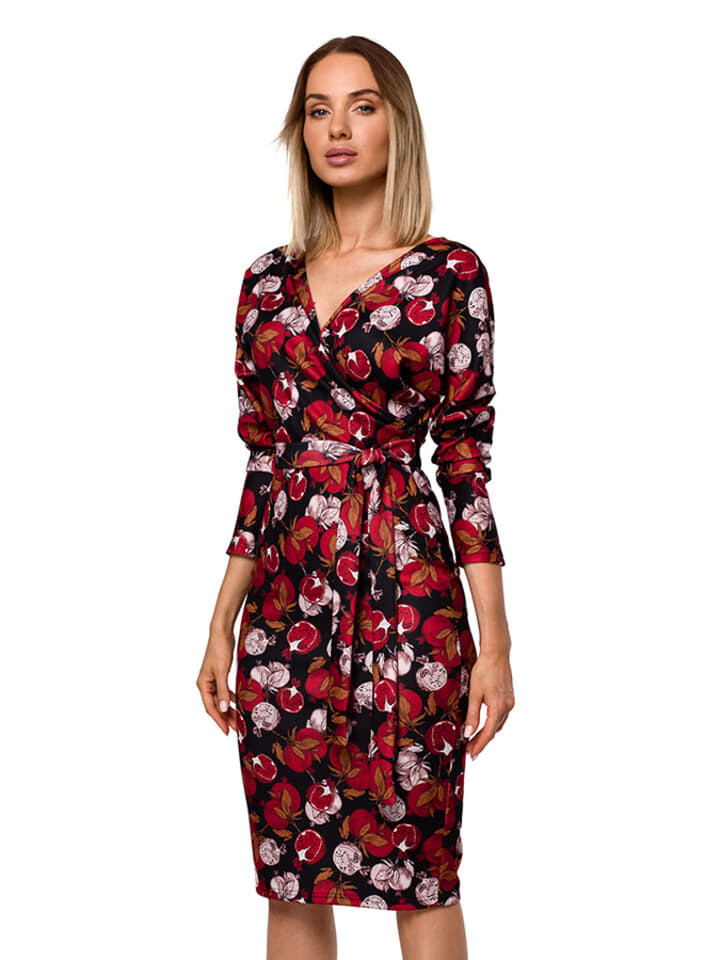 

Платье до колена made of emotion Kleid, цвет Schwarz/Bunt