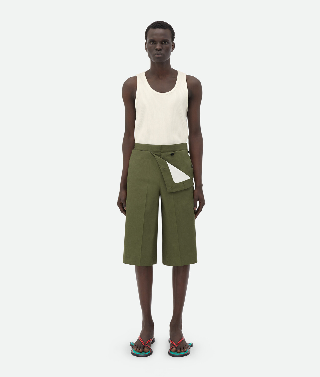 

Компактные хлопковые шорты Bottega Veneta