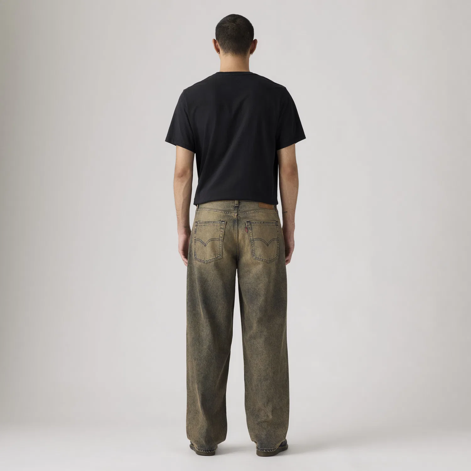 Мужские джинсы свободного кроя 578 Levi's, Brown — фото 3