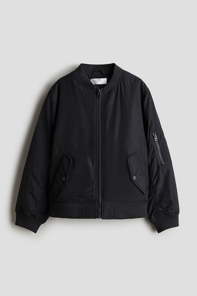 

Пилотная куртка H&M, серый