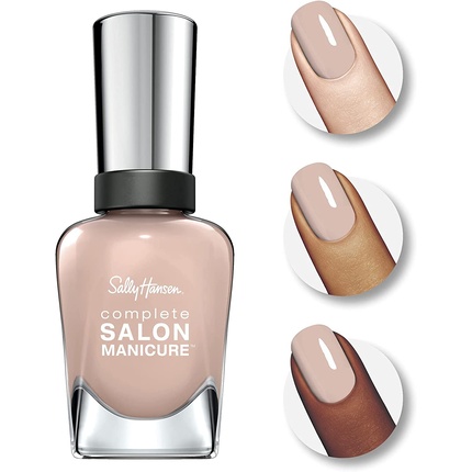 Лак для ногтей Complete Salon Manicure Devil Wears Nada 0,5 жидких унций 14,7 мл Sally Hansen — фото 2