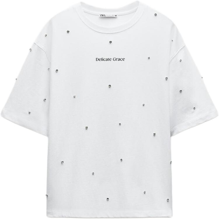 

Футболка женская белая Zara