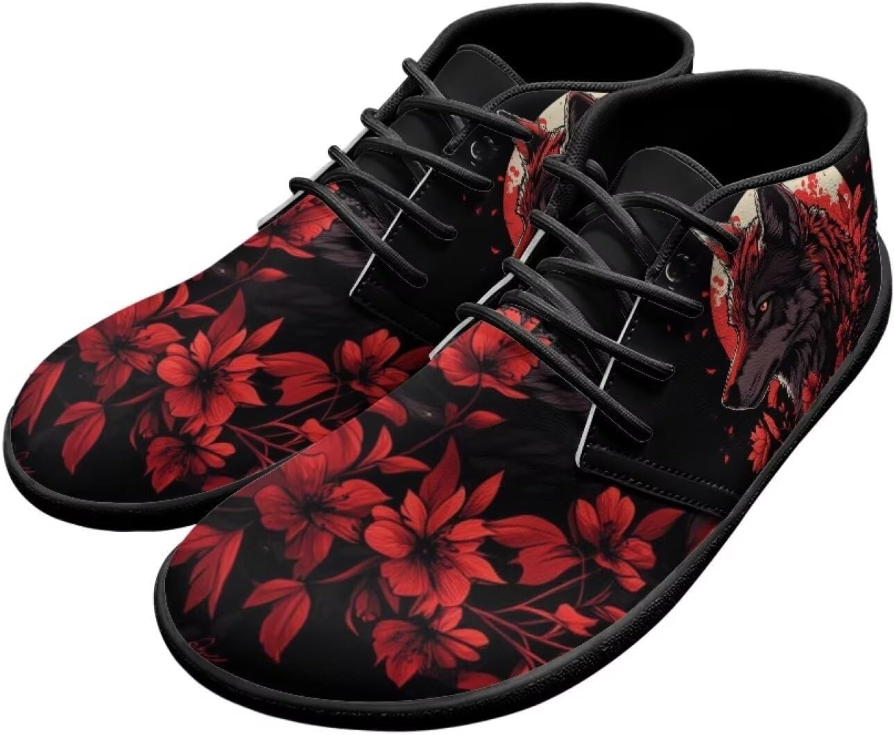 

Мужские походные ботинки Barefoot, водонепроницаемые, с широкой носочной частью Fonplted, красный