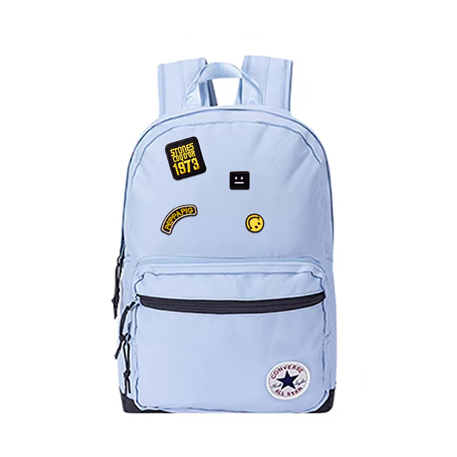 

Converse Средний рюкзак из полиэстера для женщин Light Haze Blue, Neon Shift