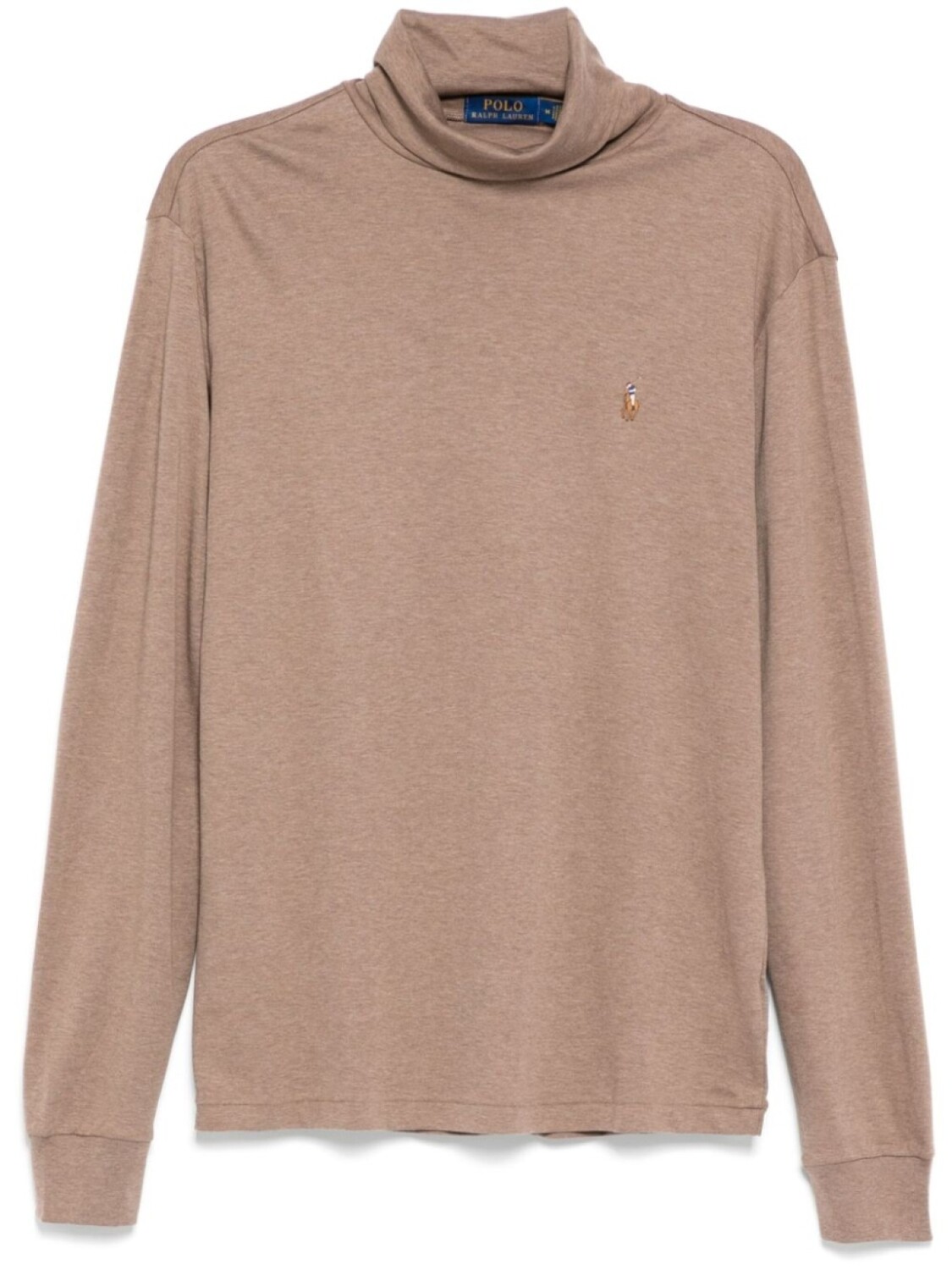 

Polo Ralph Lauren топ с высоким воротником, коричневый