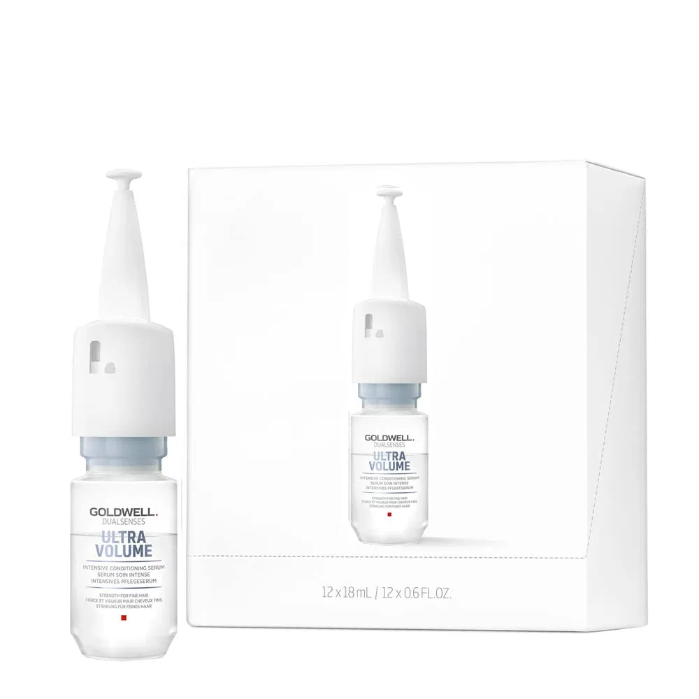 Интенсивная сыворотка Goldwell DLS Ultra Volume, 12 x 18 мл Goldwell