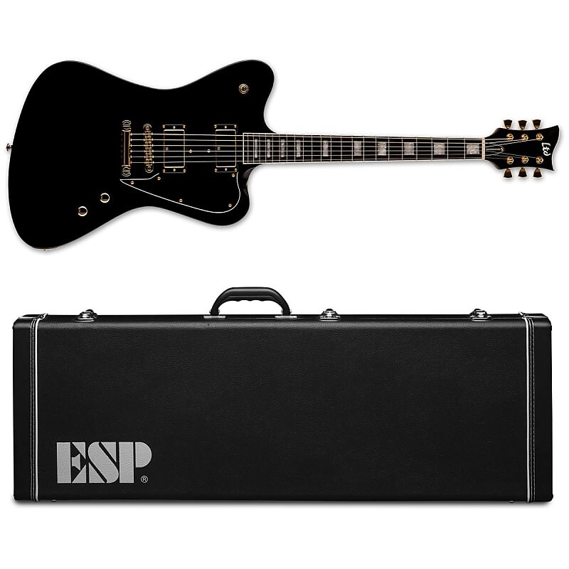 

Электрогитара ESP LTD SPARROWHAWK BLK Seymour Duncan Black - Sparrow Hawk - With ESP Hard Case - Brand New!