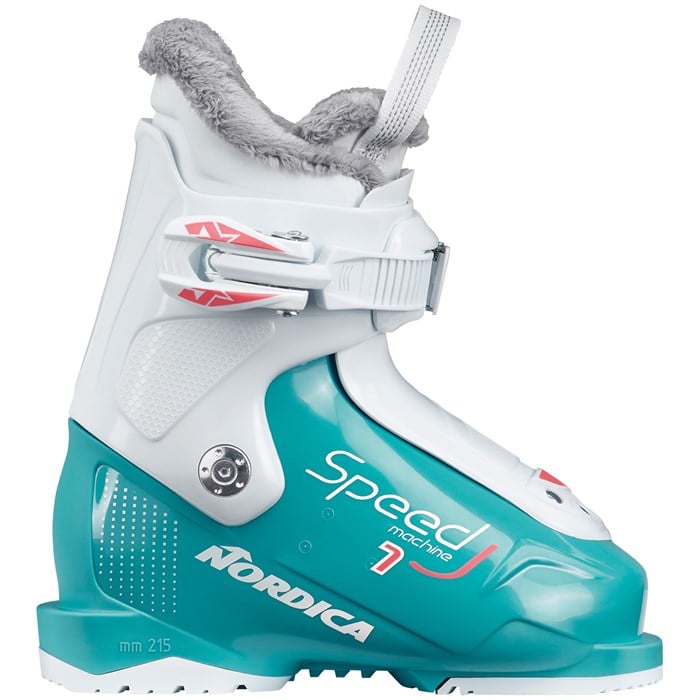 

Горнолыжные ботинки Speedmachine j1 - детские, 2026 г. Nordica, Light Blue/White/Pink