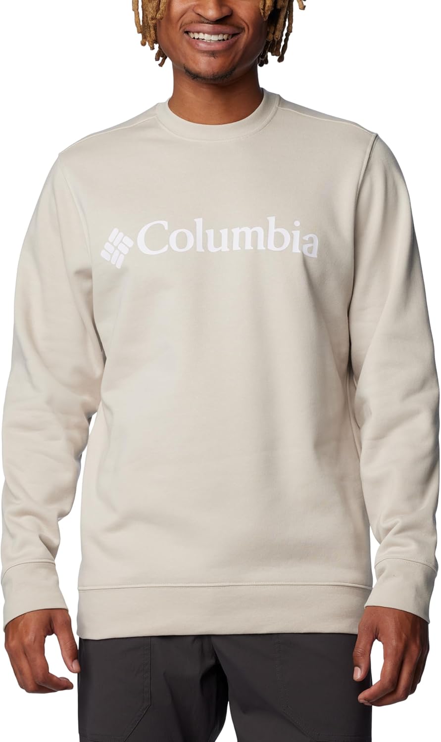 

Columbia мужская толстовка Trek Crew, Dark Stone/Csc Branded Logo