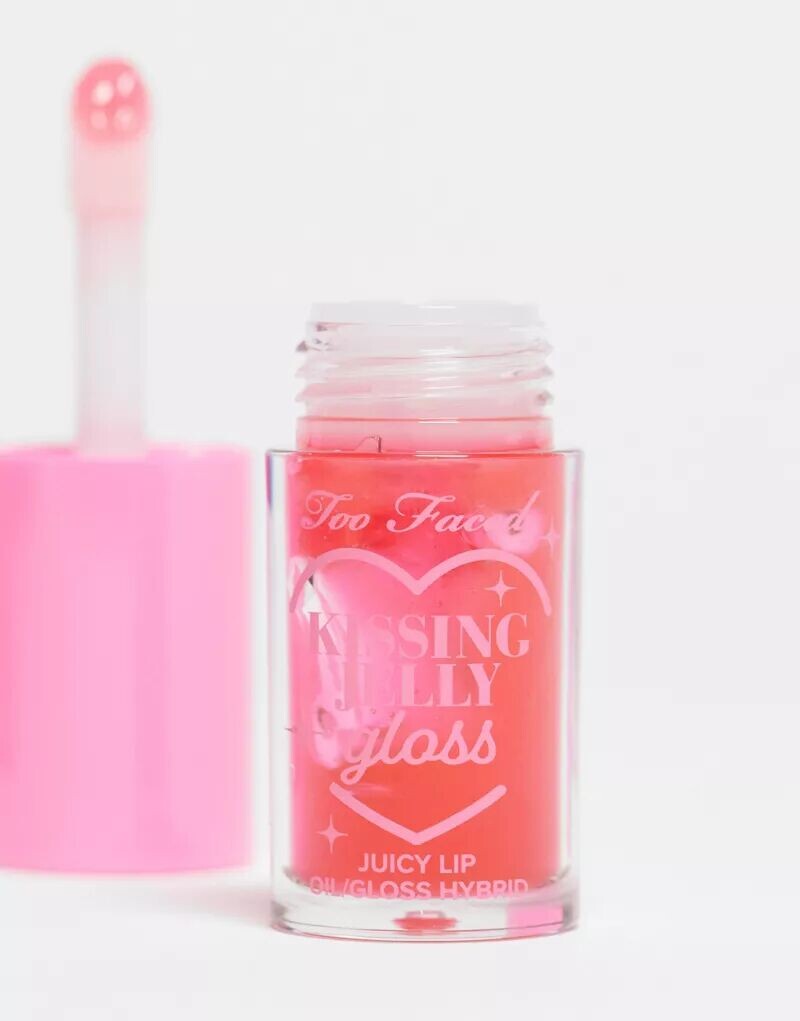 Too Faced Kissing Jelly Oil Блеск для губ цвета «Кислый арбуз» Too Faced Cosmetics — фото 3