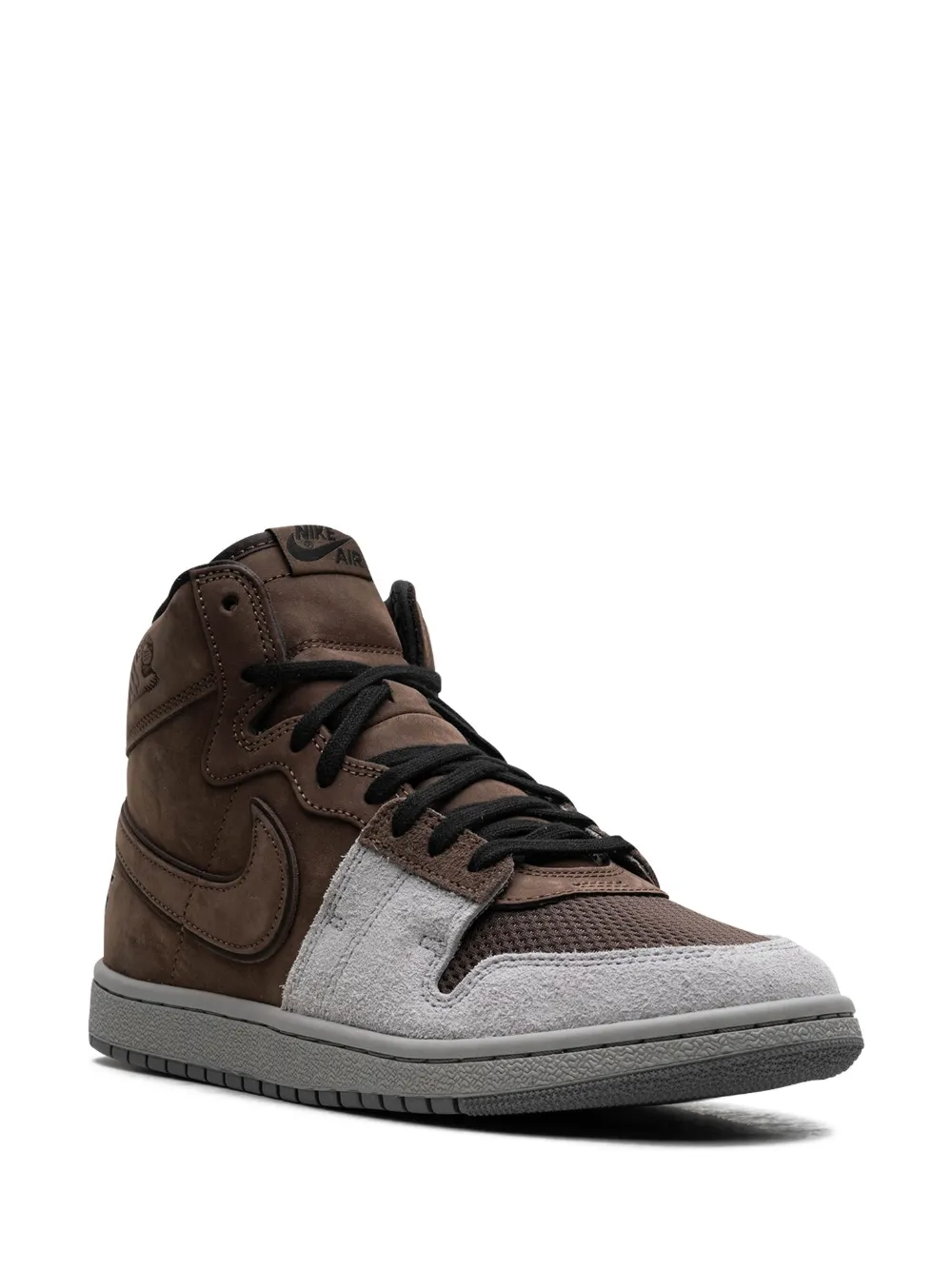 Кроссовки  Air Ship PE SP Baroque Brown из коллаборации с SoulGoods Jordan, коричневый — фото 2